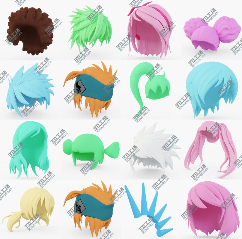 images/goods_img/20210319/Anime Hair Collection 3D model/1.jpg